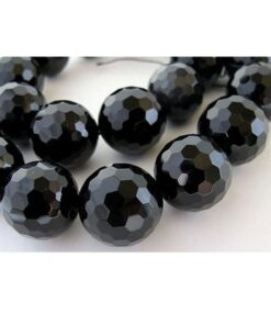 Faceted Black Onyx