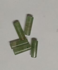 Green Aventurine Tube Beads