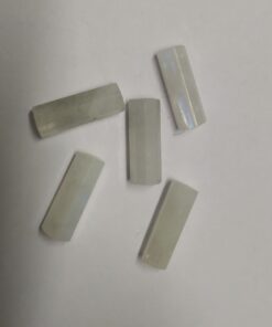 Rainbow Moonstone Tube Beads