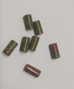 Unakite Tube Beads